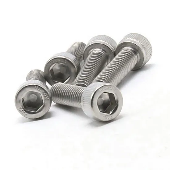 Stainless Steel New Design New Products Socket Hex Cap Machine Screw